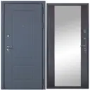 Входная дверь Diva STR МХ-38 205x96см правый цвет Д15 венге/ясень графит с зеркалом