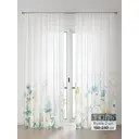 Тюль Comfy Way Алоуна - 143 CW580143-240 150x240 см на шторной ленте цвет белый 2 шт