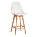 Барный стул Tetchair Tulip bar 1 шт 47x104x47.5 см цвет белый