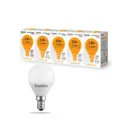 Набор ламп светодиодных Sweko 38442 E14 220-240 В 5 Вт шар малый матовый 400 Лм теплый белый (желтый) свет 5 шт