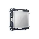 Выключатель перекрестный встраиваемый Ambrella volt Альфа MA401030 1 клавиша цвет серебро глянец