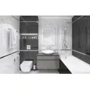 Керамическая плитка Laparet х9999281850 25x50см 1.5 м² цвет черный, цена за упаковку