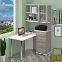 Стол Мэрдэс СР-220/130 НБЕ 110x193x130 см лдсп цвет белый, ясень шимо светлый