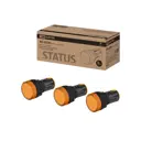 Лампа сигнальная Tdm electric Status AD-22DS D22 мм 24-440 В AC/DC цвет желтый 10 шт.