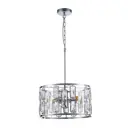 Люстра подвесная Escada Glow 2102--4s chrome 4 лампы 2 м² цвет хром