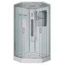 Душевая кабина Niagara NG-6002-01GD низкий поддон стекло прозрачное