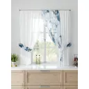 Тюль Comfy way Лерис - 77 CW509077-150 на шторной ленте 150x300 см цвет белый