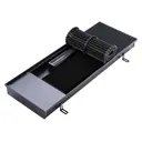 Конвектор внутрипольный KVZ Vent Max Power V Ra Bl 1400x300x80 мм биметалл черный
