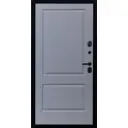 Входная дверь Diva ДХ-46 205x96см левый черный кварц/Д7 силк маус