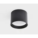 Светильник точечный накладной светодиодный влагозащищенный Italline Itln_it02-007_black_3000k 10 Вт теплый белый (желтый) свет цвет черный
