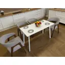 Кухонный стол Diko Loft Delight Dining DL-868304 120х60х75 см цвет белый