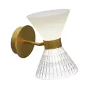 Настенный светильник светодиодный St Luce Sl2004.301.02 нейтральный белый свет цвет латунь