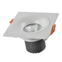 Светильник точечный встраиваемый светодиодный влагозащищенный St luce St259.548.10 10 Вт нейтральный белый свет цвет белый