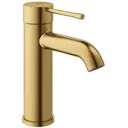 Смеситель для раковины GROHE Essence 23590GN1 низкий, гладкий корпус, цвет холодный рассвет матовый