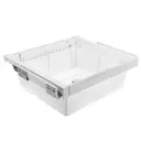 Корзина GTV 16464 66x20.30x48.30 см металл/пластик цвет белый