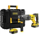 Перфоратор аккумуляторный бесщеточный SDS Plus Stanley SFMCH900M22, 18 В Li-Ion 2x4 Ач, 2 Дж