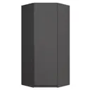 Гардеробная Мебельная компания е1 550053 95x220x95 см цвет серый