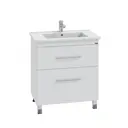 Тумба под раковину напольная Санта 226030_ID: 7308 72см цвет белый