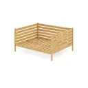 Кровать Solarius Tahta-spin120-180net 130 x 101 x 190 см сосна цвет бежевый