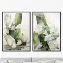 Набор картин Artnomore Space of Emeralds 2024г. AR-777000658 75x105 см 2 шт
