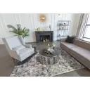 Ковер Agnella Isfahan Estera anthracite 200x300 см шерсть