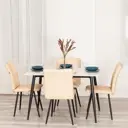 Кухонный стул Tetchair Bari 44x89x55 см искусственная кожа цвет бежевый