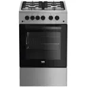 Газовая плита Beko FSGT52110DXO 50x85x60 см цвет нержавеющая сталь