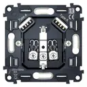Розетка встраиваемая Ambrella volt Альфа VM155 с заземлением 2USB цвет серый