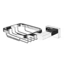 Мыльница Belz B90202-1 металл цвет серый серебристый