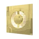 Вентилятор вытяжной Diciti Slim 4C Gold D100 мм 25 дБ 90 м³/ч обратный клапан цвет золотой