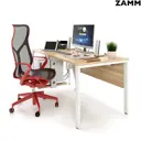 Письменный стол 28491.70x160:CC.25/04-01 Zamm Формат PRO 160x74x70 см Металл цвет бежевый