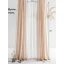 Тюль Helga Базовая коллекция HH206960-260 на шторной ленте 260x300 см цвет белый, бежевый, золотистый