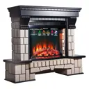 Каминокомплект Inter Flame Экстер (Венге) с очагом Jupiter BLT-999A-1/Black