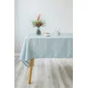 Скатерть на стол Arya home Snejinka прямоугольная 160x220 см цвет серый