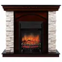 Каминокомплект Realflame Elford с очагом Fobos Lux BL 1600Вт дуб