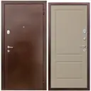 Входная дверь Diva 510 правый 96x205см антик медь/Д7 софт шампань