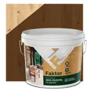 Лазурь для древесины Faktor цвет орех 9 кг