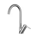 Смеситель для кухни Iddis Kitchen Line поворотный излив 23.3 см цвет черный матовый