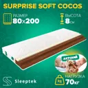 Матрас Sleeptek Surprise SoftCocos SSSC-00010-4902 80x200x8 см беспружинный 1-спальный