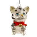Елочная игрушка 813086 11.5 см x 7 см бежевый