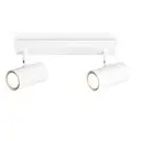 Спот поворотный Ambrella light Ta13177 2 лампы 6 м² цвет белый