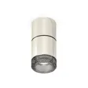 Светильник точечный накладной Ambrella light Xs7405042 2 м² цвет серебро