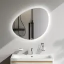 Зеркало для ванной Am.pm X-Joy 80 см LED-подсветка по периметру бесконтактный ИК-сенсор
