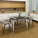Кухонный стол Diko Loft Delight Dining DL-868303 120х60х75 см цвет ателье темный