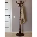 Вешалка Мебелик дерево 43x182x43 см цвет темно-коричневый 132