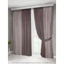 Штора Colore caldo 6051/БежевыйКакао на шторной ленте 240x500 см цвет бежевый