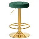 Барный табурет Dobrin Bruno gold lm-5008 36x83x36 цвет зеленый