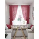 Тюль Helga TD-550347 на шторной ленте 300x180 см цвет разноцветный