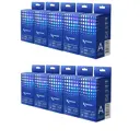 Набор ламп светодиодных cob Триколор Led-tr-а609w6ke27 E27 180-250 В 9 Вт груша белая 750 Лм 5 шт