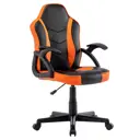 Кресло офисное Brabix Shark 46.5x101x41 см эко кожа цвет оранжевый